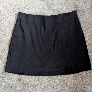 American Eagle Black Skort